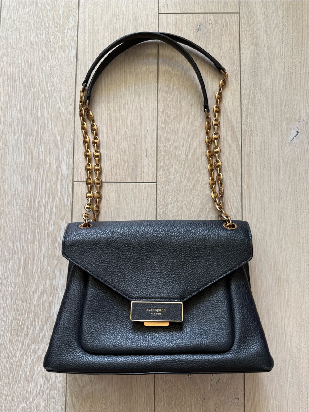 Kate Spade Gramercy Medium Convertible Shoulder Bag Black - Picture 4 of 14